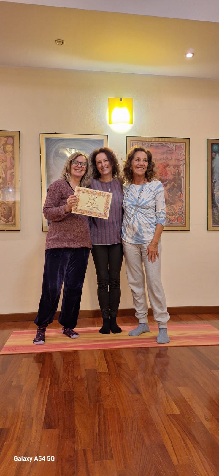 Anna Cipriani insegnante yoga certificata